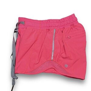Flashlight pink rare color lululemon shorts 2